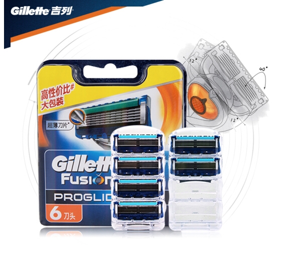 Gillette 吉列 锋隐致顺 刀头套装 6刀头 *2件 图2