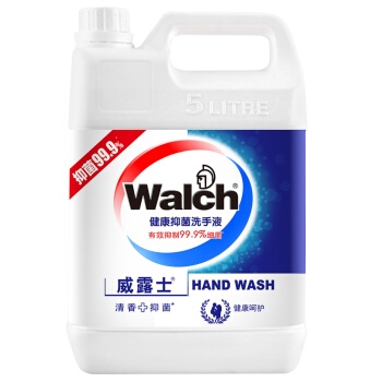 Walch 威露士 健康抑菌洗手液 5L *3件 图1