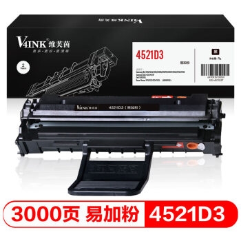 京东PLUS会员： V4INK 维芙茵 SCX-4521D3 硒鼓 易加粉 *3件 图1
