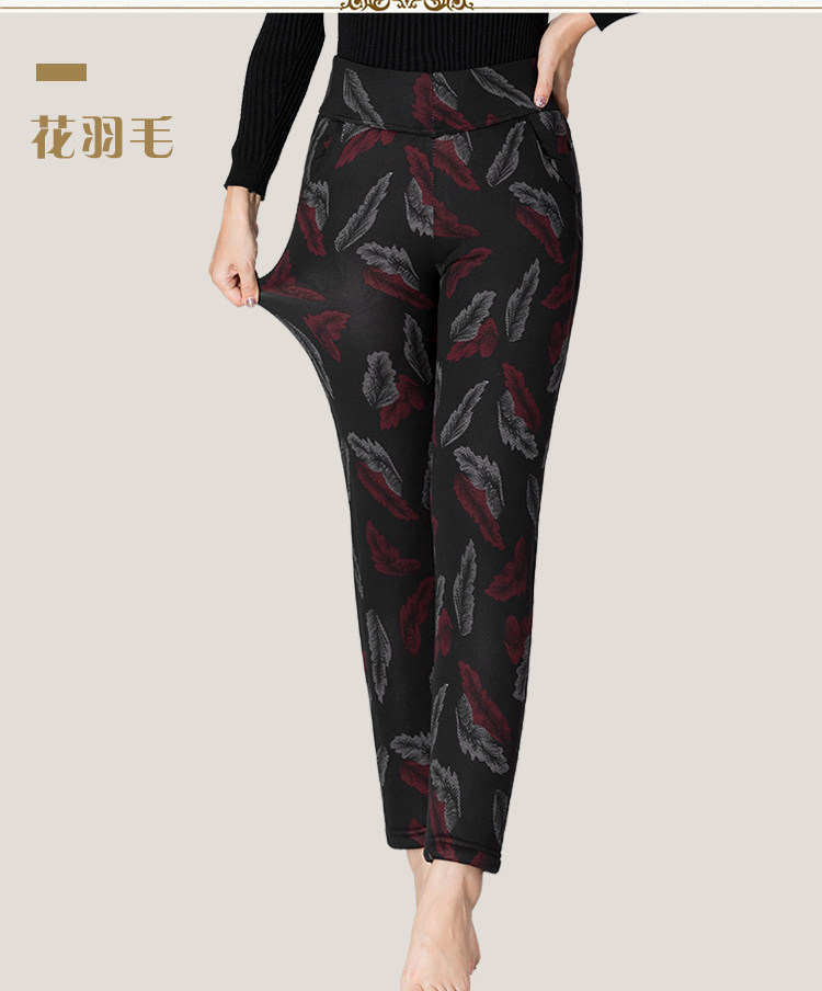 妈妈驼绒棉裤 三层加绒加厚 图5