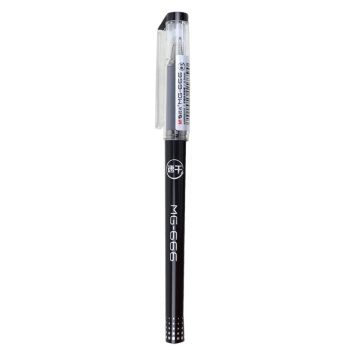 M&G 晨光 MG666 速干中性笔 0.5mm 6支装 + 专用笔芯6支 *5件 图1