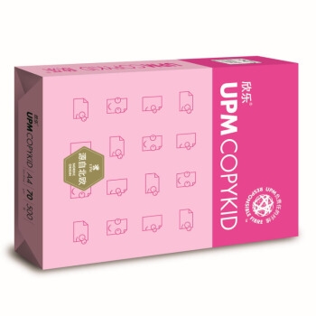 UPM 桃欣乐 A4高白复印纸 70g 500张/包 5包装（2500张） 图4