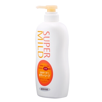 京东PLUS会员： SUPER MILD 惠润 水嫩润泽型沐浴露 650ml 图2