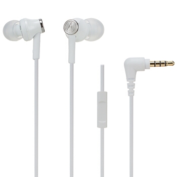 audio-technica 铁三角 ATH-CK350iS 耳机 白色 入耳式 图1