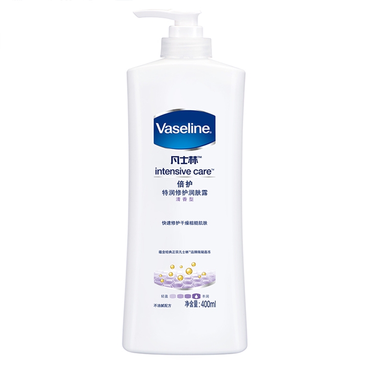 Vaseline 凡士林 特润修护清香润肤露 400ml *3件 图1