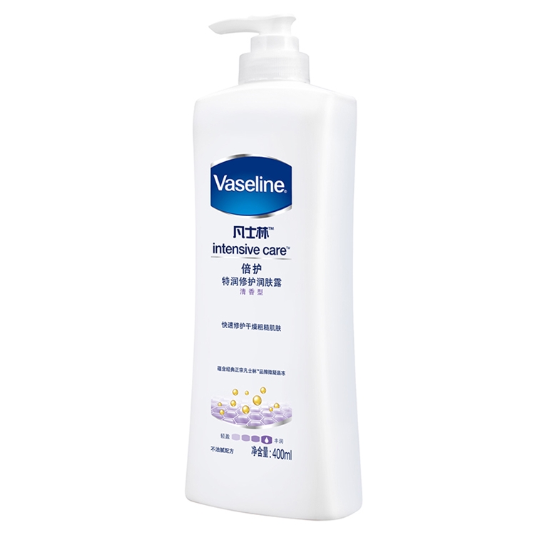 Vaseline 凡士林 特润修护清香润肤露 400ml *3件 图3
