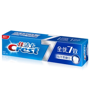 Crest 佳洁士 全优7效 祛牙渍健白牙膏 180g *5件 图5