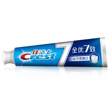 Crest 佳洁士 全优7效 祛牙渍健白牙膏 180g *5件 图2