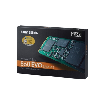 京东PLUS会员： SAMSUNG 三星 860 EVO SATA M.2 固态硬盘 250GB 图5