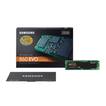 京东PLUS会员： SAMSUNG 三星 860 EVO SATA M.2 固态硬盘 250GB 图4