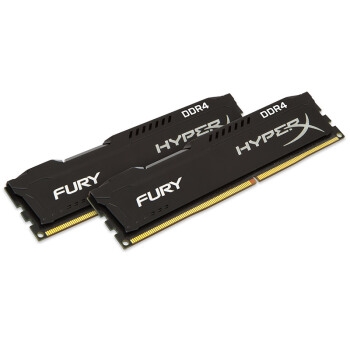 Kingston 金士顿 HyperX 骇客神条 Fury 雷电 DDR4 2400MHz 台式机内存 32GB（16GBx2） 图1