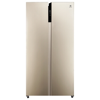 Electrolux 伊莱克斯 ESE5119TS 变频对开门冰箱 518L 金色 图1