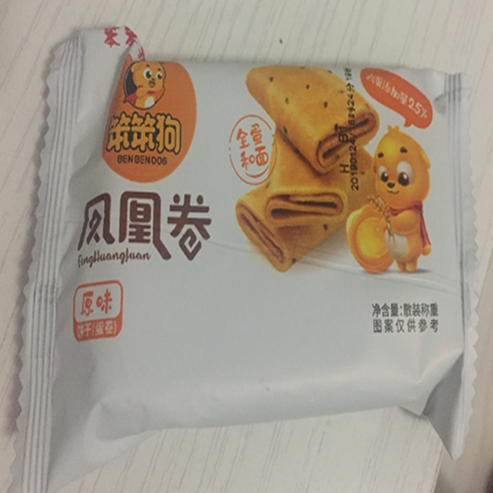 笨笨狗 凤凰卷 手工鸡蛋卷 25小包 共308g*2件 图1