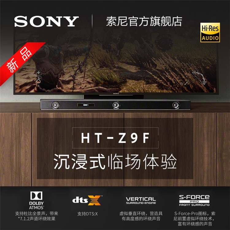 SONY 索尼 HT-Z9F 5.1声道 SoundBar 回音壁 图3