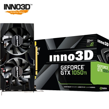 Inno 3D 映众 GTX1050Ti 黑金至尊 4G游戏显卡 图1