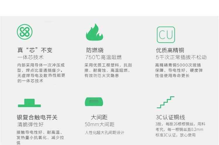 飞利浦 SPS1301P 迷你扩展插座 无线+3位 图4