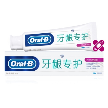 Oral-B 欧乐-B 排浊泡泡牙膏 40g *6件 图4