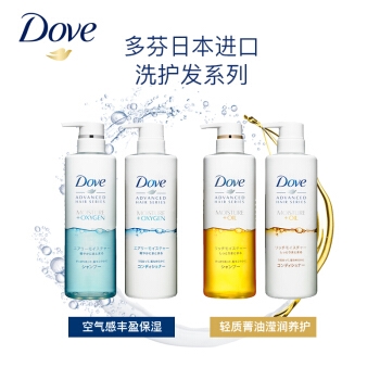 Dove 多芬 滢润养护洗发露 480ml *4件 图4