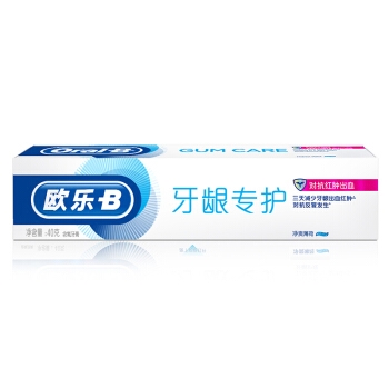 Oral-B 欧乐-B 排浊泡泡牙膏 40g *6件 图2