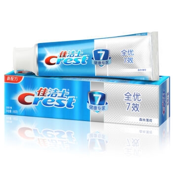Crest 佳洁士 全优7效 抗牙菌斑 牙膏 140g *12件 图1