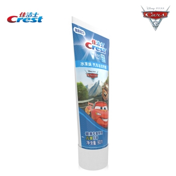 Crest 佳洁士 阶段型儿童牙膏 汽车总动员水果味 90g *10件 图2