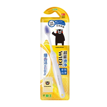 LION 狮王 细齿洁超能速净牙刷 *10件 图1