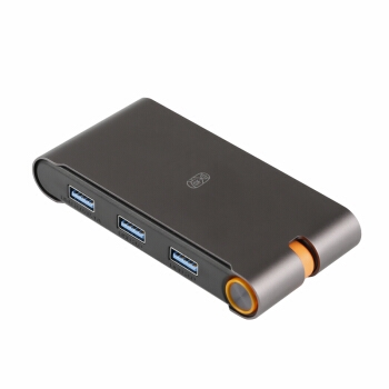 J.ZAO 京东京造 Type-C便携式扩展坞 USB-C转HDMI/VGA转换器 七合一 图4