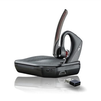 Plantronics 缤特力 Voyager 5200UC 单耳商务蓝牙耳机 电脑+手机通话 图1