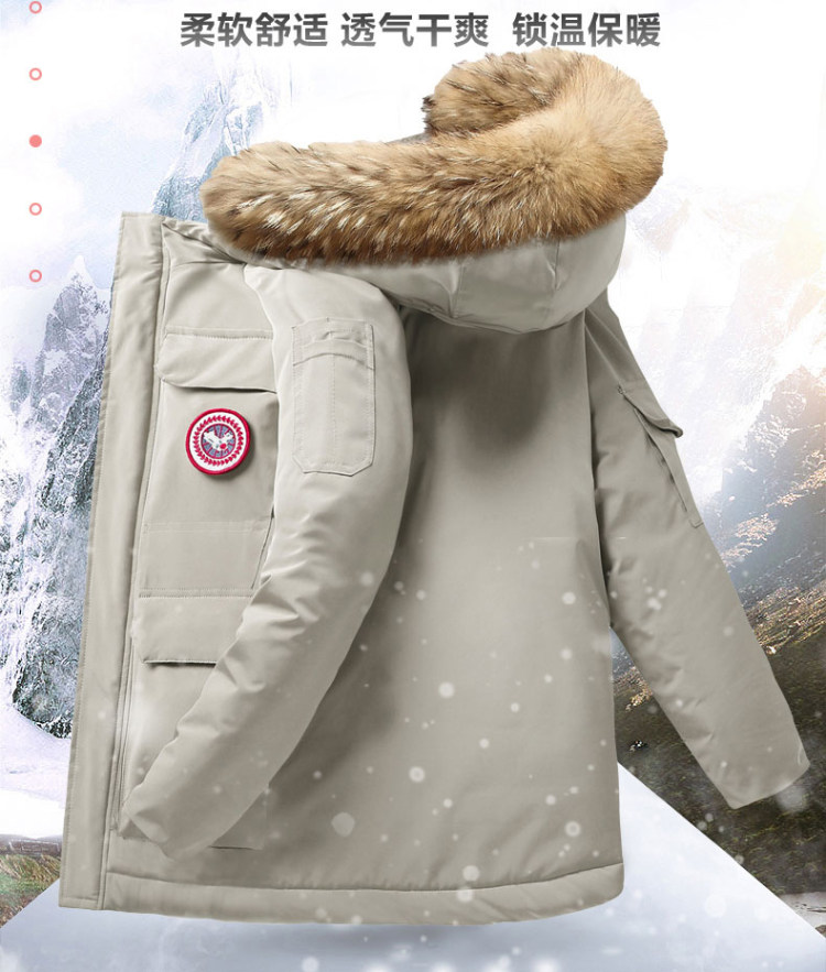 taoso 秋冬ins中长款羽绒棉服外套 图1