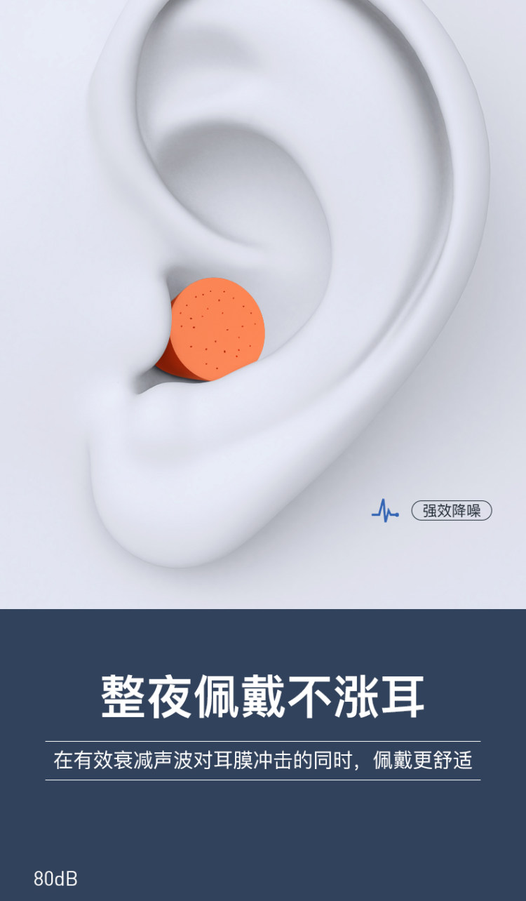 泽艳 防噪音超级隔音耳塞 图5