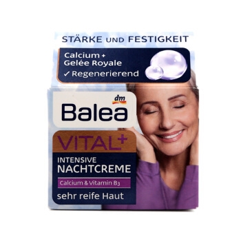 Balea 芭乐雅 VITAL + 提拉紧致抗皱晚霜 50ml *5件 图3