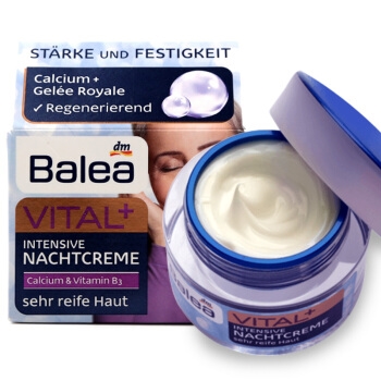 Balea 芭乐雅 VITAL + 提拉紧致抗皱晚霜 50ml *5件 图4