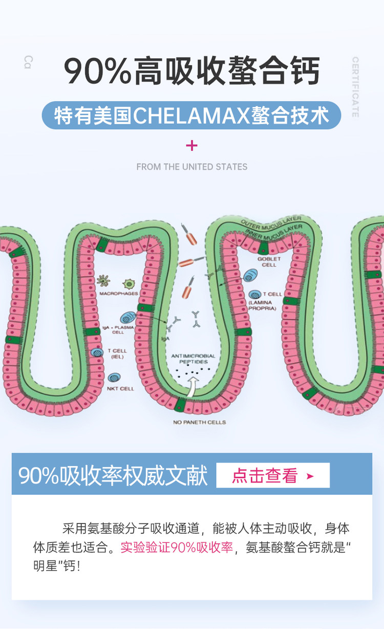 美国进口 Osteoform 氨基酸螯合钙片 全年龄段适用 图7