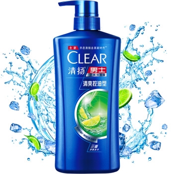 CLEAR 清扬 清爽控油洗发露 500g *4件 图2
