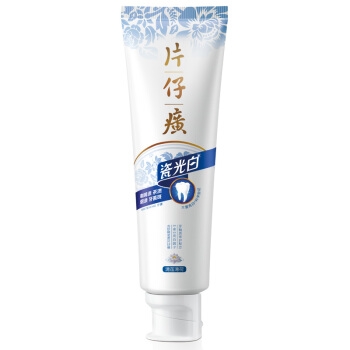PZH 片仔癀 瓷光白牙膏 清莲薄荷 105g *6件 图3