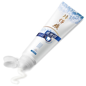 PZH 片仔癀 瓷光白牙膏 清莲薄荷 105g *6件 图4