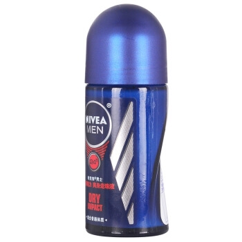 NIVEA 妮维雅 男士干爽魄力爽身走珠液 50ml *4件 图2