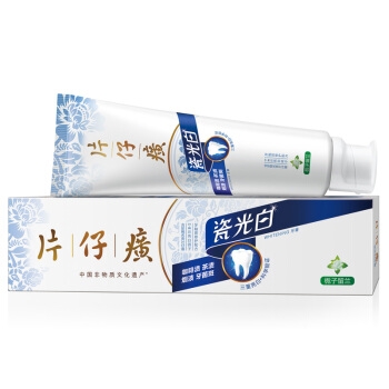 限地区： PZH 片仔癀 瓷光白牙膏栀子留兰 155g *4件 图5