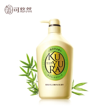 京东PLUS会员： KUYURA 可悠然 美肌沐浴露 碧野悠悠 550ml *3件 图1