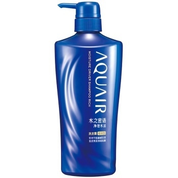 AQUAIR 水之密语 净澄水活 倍润型洗发水 600ml *3件 图1