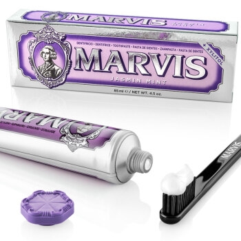 京东PLUS会员： MARVIS 玛尔斯 清香紫色茉莉薄荷牙膏 85ml *4件 图4