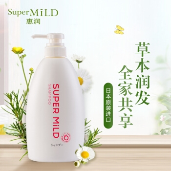 SUPER MILD 惠润 柔净洗发露 鲜花芳香 600ml *3件 图1