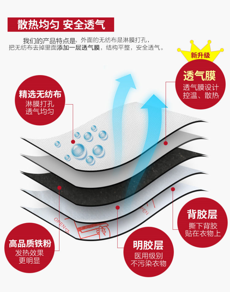 暖宝宝 暖贴自发热贴30片 图6