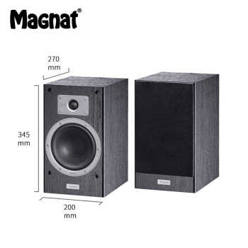 MAGNAT 密力 Tempus 33 书架式HIFI音箱 （黑色） 图2