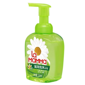 限地区： la mamma 妈妈壹选 泡沫洗手液 香草 500ml *2件 图3