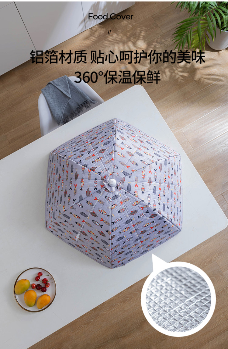 冬季家用保温菜罩 图3