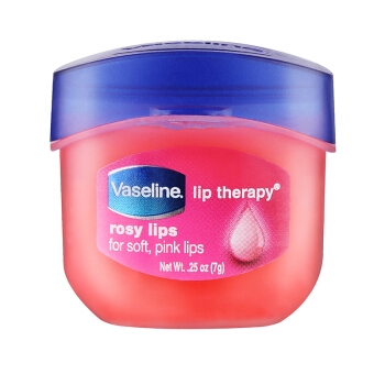 Vaseline 凡士林 经典修护保湿润唇膏 玫瑰花蕾味 7g *4件 图1