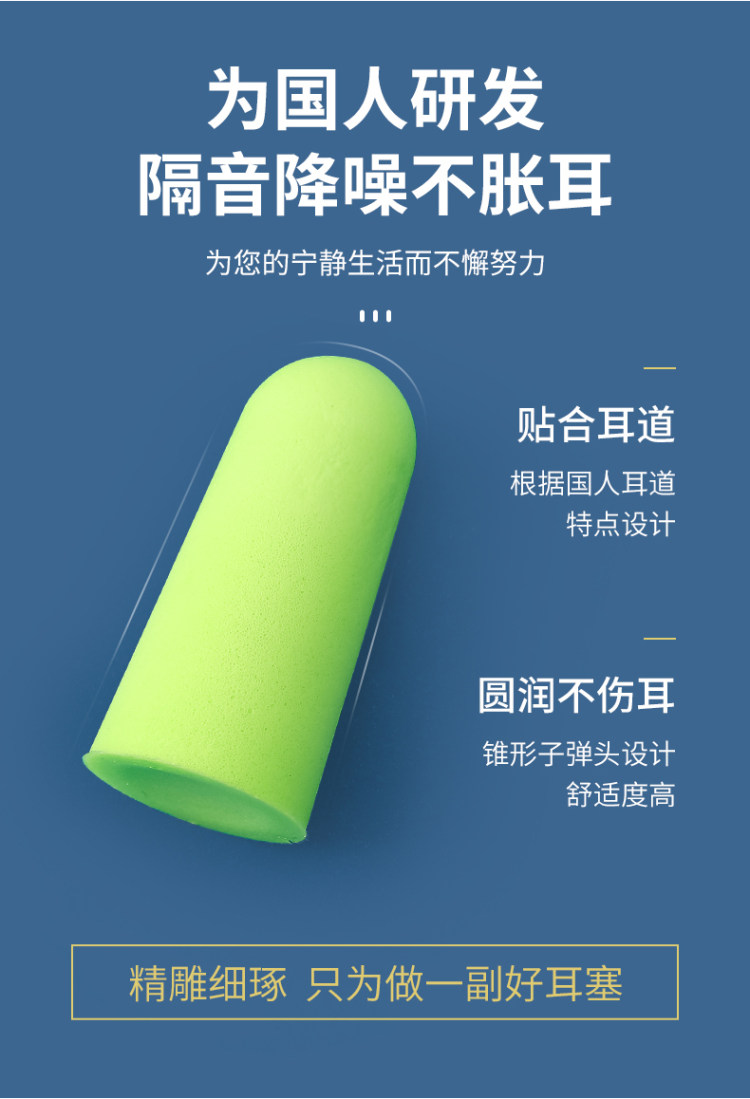 耳塞防噪音 超级隔音 4枚！ 图4