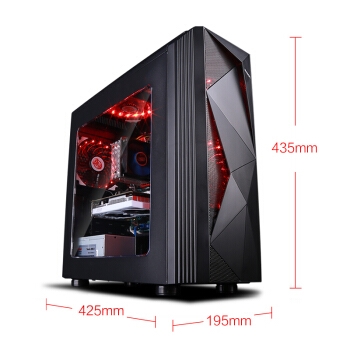 IPASON 攀升 P18 台式机（i5-10400F、B460M、 8GB、256GB、GTX1650 4G） 图4
