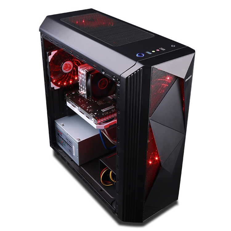 IPASON 攀升 P18 台式机（i5-10400F、B460M、 8GB、256GB、GTX1650 4G） 图1